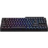 TESORO Tizona Spectrum mechanická klávesnice / kompaktní / Kailh red switche / RGB podsvícení / USB / US layout / černá
