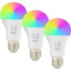 IMMAX NEO LITE SMART sada 3x žárovka LED E27 11W RGB+CCT barevná a bílá, stmívatelná, Wi-Fi, TUYA