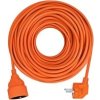 Solight prodlužovací přívod - spojka, 1 zásuvka, 10m, 3 x 1mm2, oranžová