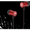 GENIUS sluchátka HS-M316 METALLIC RED, 4pin 3,5 mm jack, červená