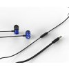 GENIUS headset HS-M316 METALLIC BLUE/ modrý/ 4pin 3,5 mm jack