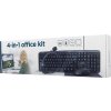 GEMBIRD KBS 4in1 office kit US layout