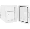 NEDIS mini lednička/ objem 4 litry/ rozsah chlazení 8 - 18 °C/ AC 100 - 240 V / 12 V/ spotřeba 50 W/ bílá