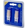 Tesla LED žárovka G9 2ks/4W/230V/400lm/25 000h/3000K teplá bílá/360st