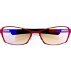 AROZZI herní brýle VISIONE VX-500 Red/ červenočerné obroučky/ jantarová skla