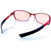 AROZZI herní brýle VISIONE VX-500 Red/ červenočerné obroučky/ jantarová skla