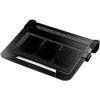 Cooler Master chladící podstavec NotePal U3 PLUS ALU pro NTB 15-19" black, 3x8cm fan