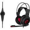 MSI herný headset DS502 Gaming Headset/ USB/ 7.1/ černá