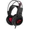 MSI herný headset DS502 Gaming Headset/ USB/ 7.1/ černá