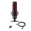 HyperX QuadCast - USB Microphone (Black-Red) - Red Lighting (HX-MICQC-BK) - Mikrofon