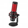 HyperX QuadCast - USB Microphone (Black-Red) - Red Lighting (HX-MICQC-BK) - Mikrofon