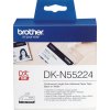 BROTHER DK-N55224 bílá papírová role nelepící s vyšší gramáží (54mm)