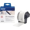 BROTHER DK-N55224 bílá papírová role nelepící s vyšší gramáží (54mm)