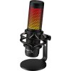 HyperX QuadCast S - USB Microphone (Black-Grey) - RGB Lighting (HMIQ1S-XX-RG/G) - Mikrofon