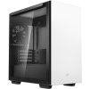 DEEPCOOL Macube 110 WH / Micro ATX / 120mm fan / 2xUSB 3.0 / prosklená bočnice s magnetickým uchycením /  bílá