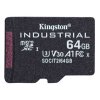 Kingston MicroSDXC karta 64GB microSDXC Industrial C10 A1 pSLC Card Single Pack