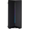 Fortron skříň Midi Tower CMT151 Black, průhledná bočnice, 1 x A. RGB LED 120 mm ventilátor