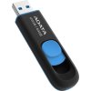 ADATA Flash Disk 64GB UV128, USB 3.1 Dash Drive (R:90/W:40 MB/s) černá/modrá