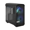 FRACTAL DESIGN skříň Torrent Compact RGB Black TG Light Tint, USB 3.1 Type-C, 2x USB 3.0, bez zdroje, E-ATX
