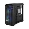 FRACTAL DESIGN skříň Torrent Compact RGB Black TG Light Tint, USB 3.1 Type-C, 2x USB 3.0, bez zdroje, E-ATX