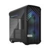 FRACTAL DESIGN skříň Torrent Compact RGB Black TG Light Tint, USB 3.1 Type-C, 2x USB 3.0, bez zdroje, E-ATX
