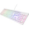 Genesis herní mechanická klávesnice THOR 303/RGB/Outemu Brown/Drátová USB/US layout/Bílá