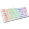 Genesis herní mechanická klávesniceTHOR 303/RGB/Outemu Brown/Drátová USB/US layout/Bílá