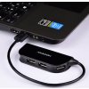 AXAGON HUE-X4B, 4x USB2.0 READY hub, černý