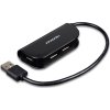 AXAGON HUE-X4B, 4x USB2.0 READY hub, černý