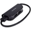 AXAGON HUE-X4B, 4x USB2.0 READY hub, černý