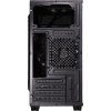 EVOLVEO Shaw 2, case mATX, 1x 120 mm ventilátor, přední mesh panel, prachový filtr, bez zdroje, černá