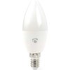 NEDIS Wi-Fi chytrá LED žárovka/ E14/ svíčka/ 4,9W/ 230V/ 470lm/ teplá až studená bílá/ 2700 - 6500K/ stmívatelná/ bílá