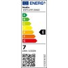 NEDIS Wi-Fi chytrá LED žárovka s vláknem/ E27/ A60/ 7W/ 806lm/ teplá bílá/ 1800 - 3000K/ sklo/ zlatá