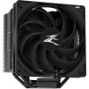 Zalman chladič CPU CNPS10X Performa Black / 135mm ventilátor / 4x heatpipe / PWM / výška 155mm / pro AMD i Intel / černý