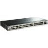 D-Link DGS-1510-52X 52-Port Gigabit Stackable Smart Managed Switch, 48x gigabit RJ45, 4x 10G SFP+