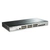 D-Link DGS-1510-28P 28-Port Gigabit Stackable SmartPro PoE Switch, 24x gigabit RJ45, 2x 10G SFP+ port, 2x SFP port