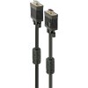 GEMBIRD Kabel VGA prodlužovací 10m (HD15M/F, dvojité stínění, feritová jádra), černý