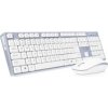 CONNECT IT Combo bezdrátová šedá klávesnice + myš, CZ + SK layout