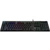 Logitech herní klávesnice G815 LIGHTSYNC RGB/ mechanická/ GL lineární/ USB/ US layout/ Carbon
