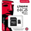 Kingston MicroSDXC karta 64GB microSDXC Industrial C10 A1 pSLC Card + SD Adapter