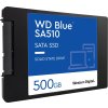 WD BLUE SSD 3D NAND WDS500G3B0A 500GB SA510 SATA/600, (R:560, W:510MB/s), 2.5"
