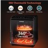 Cosori Dual Blaze 6.4L SMART horkovzdušná  fritéza + 5x špíz a gril. rošt, black