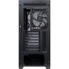 EVOLVEO Functio 3, case ATX, 1x120mm PWM ventilátor, RGB panel, průhledná bočnice, černá