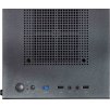 EVOLVEO M4, case mATX, 1x120mm PWM ventilátor, průhledná bočnice, černá