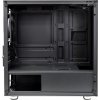 EVOLVEO M4, case mATX, 1x120mm PWM ventilátor, průhledná bočnice, černá
