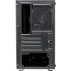 EVOLVEO M4, case mATX, 1x120mm PWM ventilátor, průhledná bočnice, černá