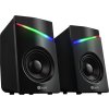 C-TECH Repro SPK-15, 2.0, RGB, černé