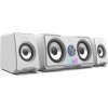 C-TECH reproduktory SPK-16, 2.2, RGB, bílé