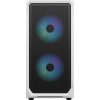 Fractal Design Focus 2 RGB White TG Clear Tint/Midi Tower/Transpar./Černá a bílá