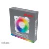 AKASA ventilátor VEGAS A12, 12cm ARGB fan, Anti-Vibration